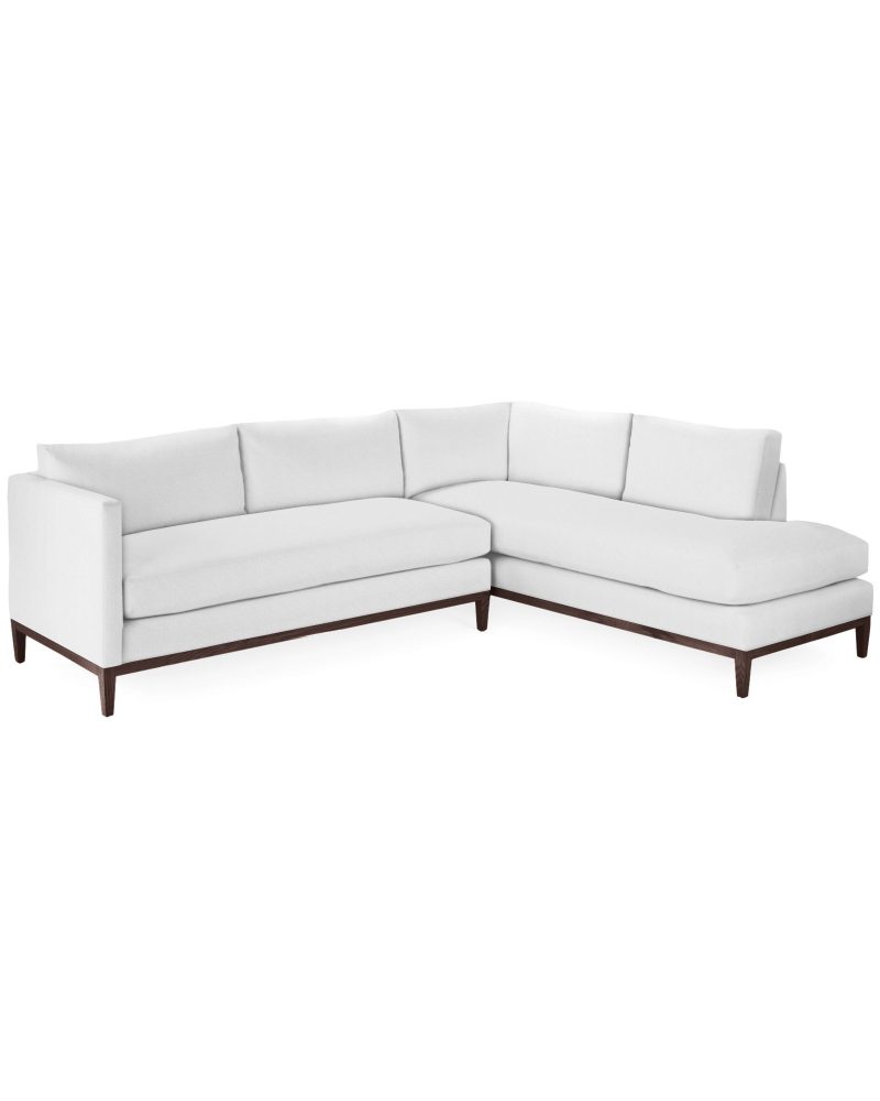 Serena and Lily Barton L-Sectional – Right-Facing serena & lily upholstery furniture sale