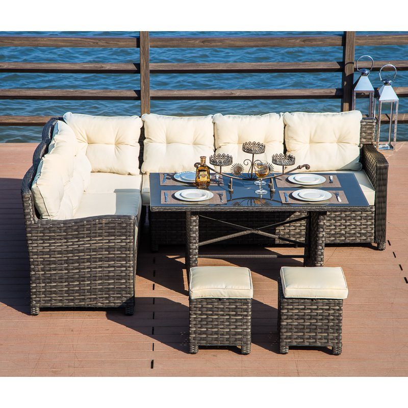 Tammie 5-Piece Seating Group joss and main upholstered furniture blowout sale