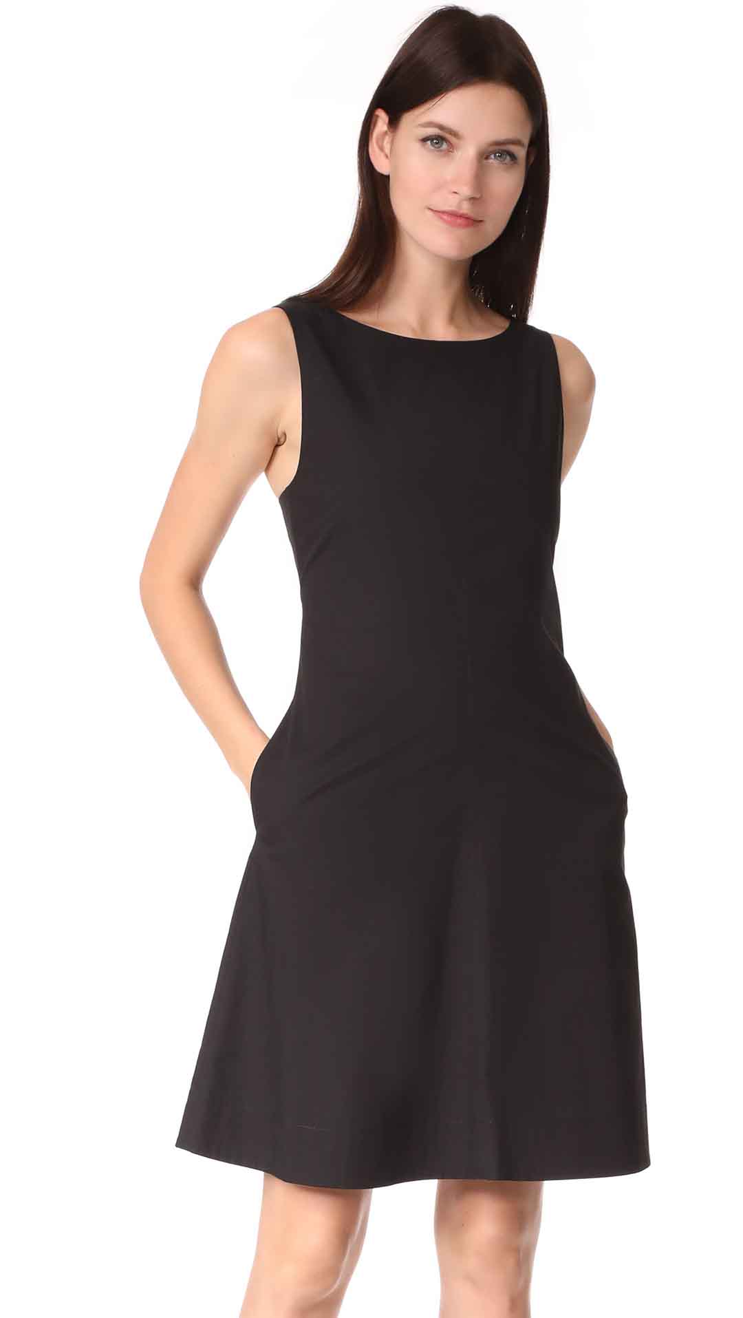 Theory Cicieema Dress Black a-line dresses shopbop labor day sale