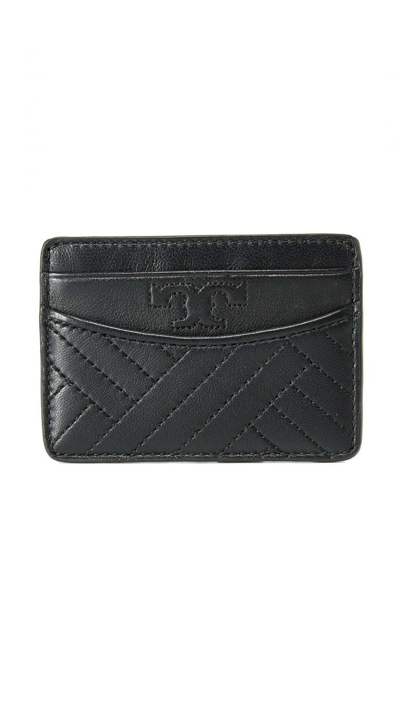 Tory Burch Alexa Slim Card Case Black Shopbop event of the season sale