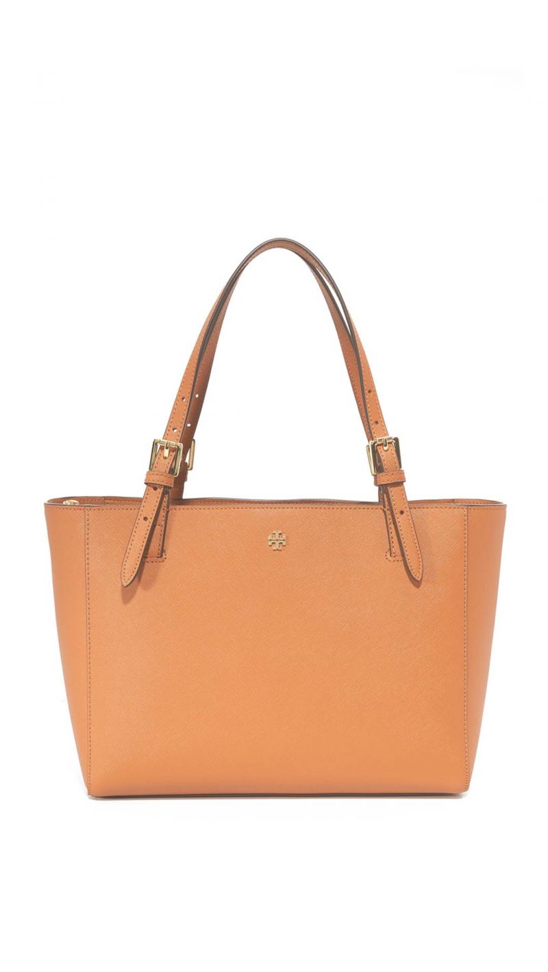 Tory Burch York Small Buckle Tote Luggage Shopbop event of the season sale