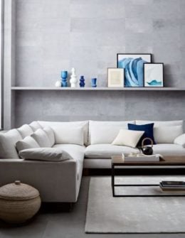 West Elm Harmony L-Shaped Sectional friends and family sale