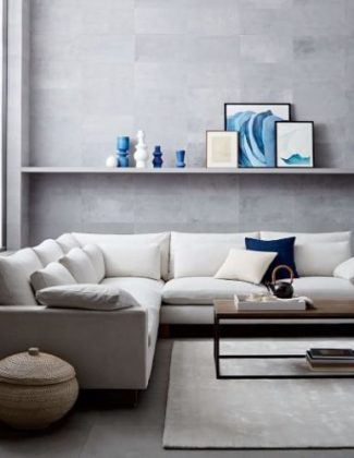 West Elm Harmony L-Shaped Sectional friends and family sale
