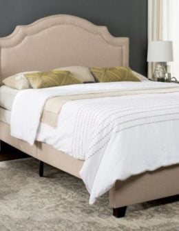Willa Arlo Interiors Berkshire Upholstered Panel Bed wayfair friends and family sale