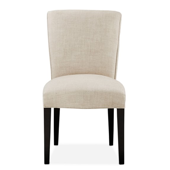 Williams Sonoma Home Fitzgerald Dining Side Chair, Quick Ship dining furniture sale natural