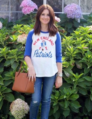 candace rose anderson candieanderson new england patriots go pats tom brady junk food retro raglan shirts nfl