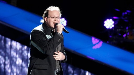  Watch The Voice Season 13 Episode 1 The Blind Auditions Premiere Night 1 Videos: Monday, September 25, 2017. Meet Lucas Holiday "the singing cashier" (age 26 of Lansing, Michigan). He was influenced by Maxwell and sang his hit song "A Woman's Work." Lucas' friend posted a video of him singing at the check stand, the video went viral, and Maxwell invited him to sing on stage with him! Lucas received a standing ovation from the audience before any of the coaches even turned around. Jennifer Hudson turned around for the brilliant singer who had all the coaches in shock! He and Jennifer performed a duet of God Is Able. It was beyond GORGEOUS!