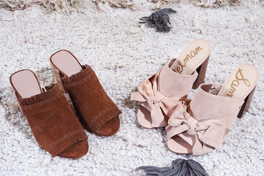 Candace Rose Anderson fashion blogger Tory Burch Huntington Mules Yumi Bow Mules Shopbop Labor Day Sale