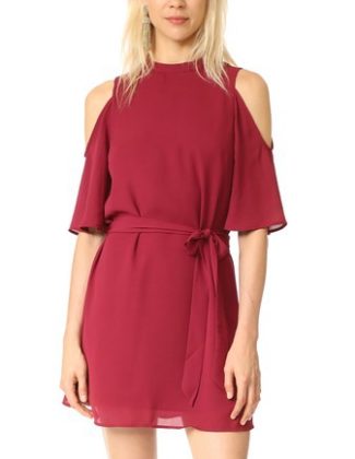 BB Dakota Jack by BB Dakota Jensen Dress Rhubarb Maroon shopbop fall sale