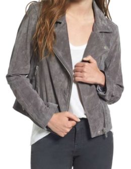 BLANKNYC Suede Moto Jacket Silver Screen suede moto jackets fall 2017