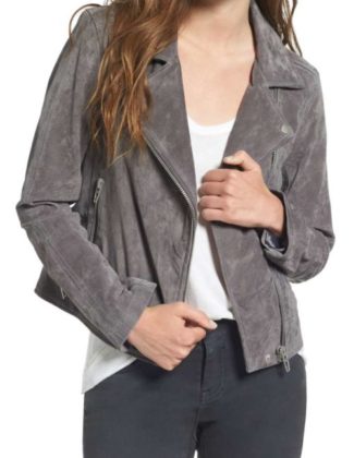 BLANKNYC Suede Moto Jacket Silver Screen suede moto jackets fall 2017