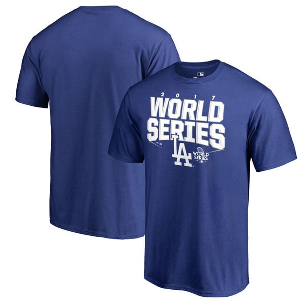Fanatics Branded Los Angeles Dodgers Royal 2017 World Series Bound Chopper T-Shirt nlcs champions los angeles dodgers world series