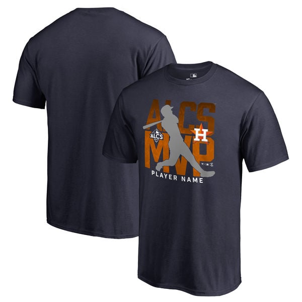 Fanatics Branded TBD Houston Astros Navy 2017 American League Champions MVP T-Shirt ALCS champions houston astros american league 