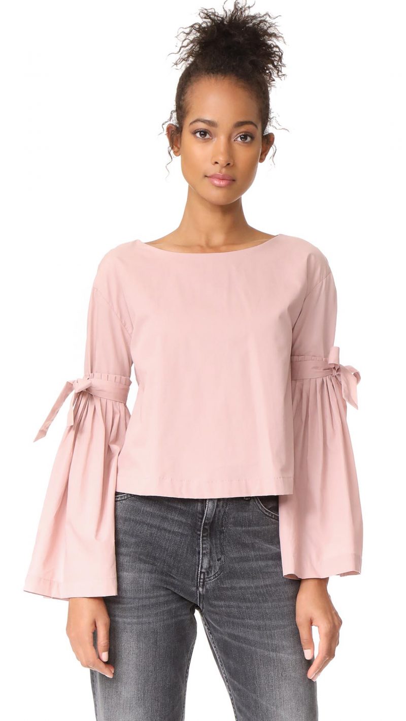 Free People So Obviously Yours Top Ballet Pink shopbop fall sale