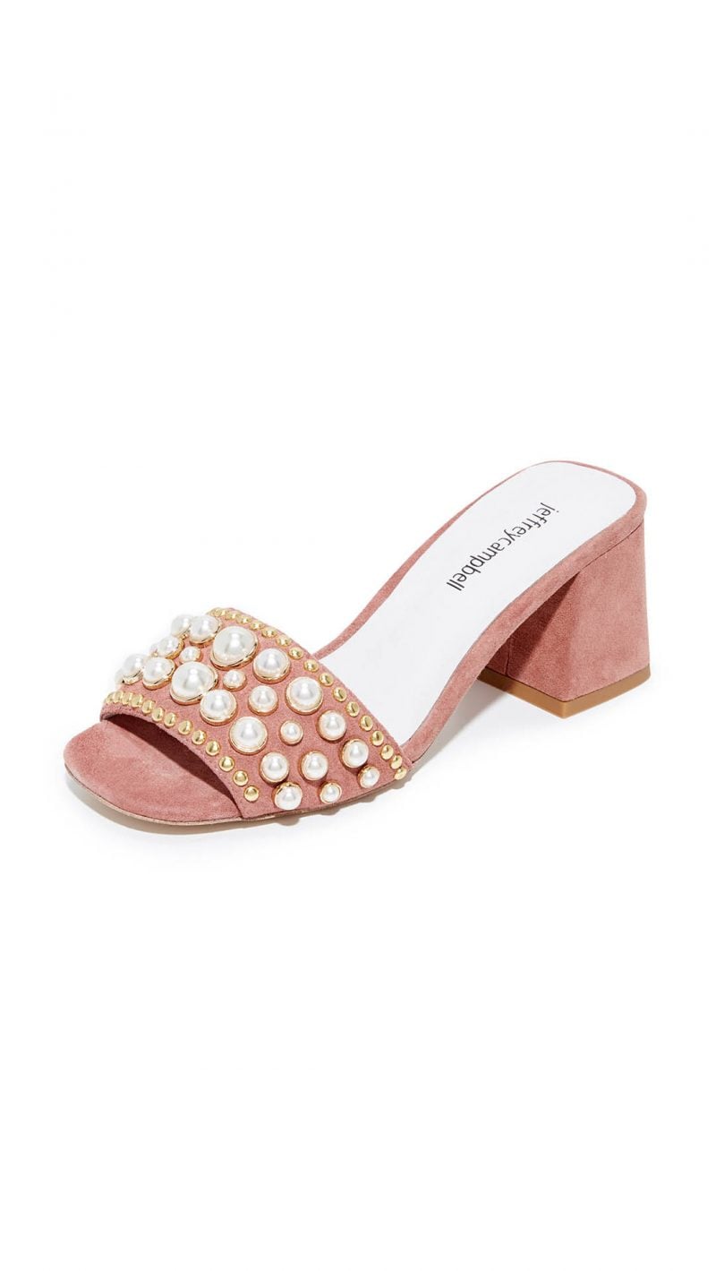 Jeffrey Campbell Parr Embellished Sandals Dark Pink Shopbop fall sale