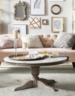 Pottery Barn ADELINE UPHOLSTERED SOFA COLLECTION monique lhuillier for pottery barn collection