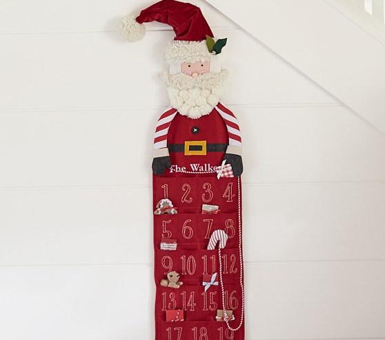 Pottery Barn Kids Skinny Santa Advent Calendar pottery barn kids sale