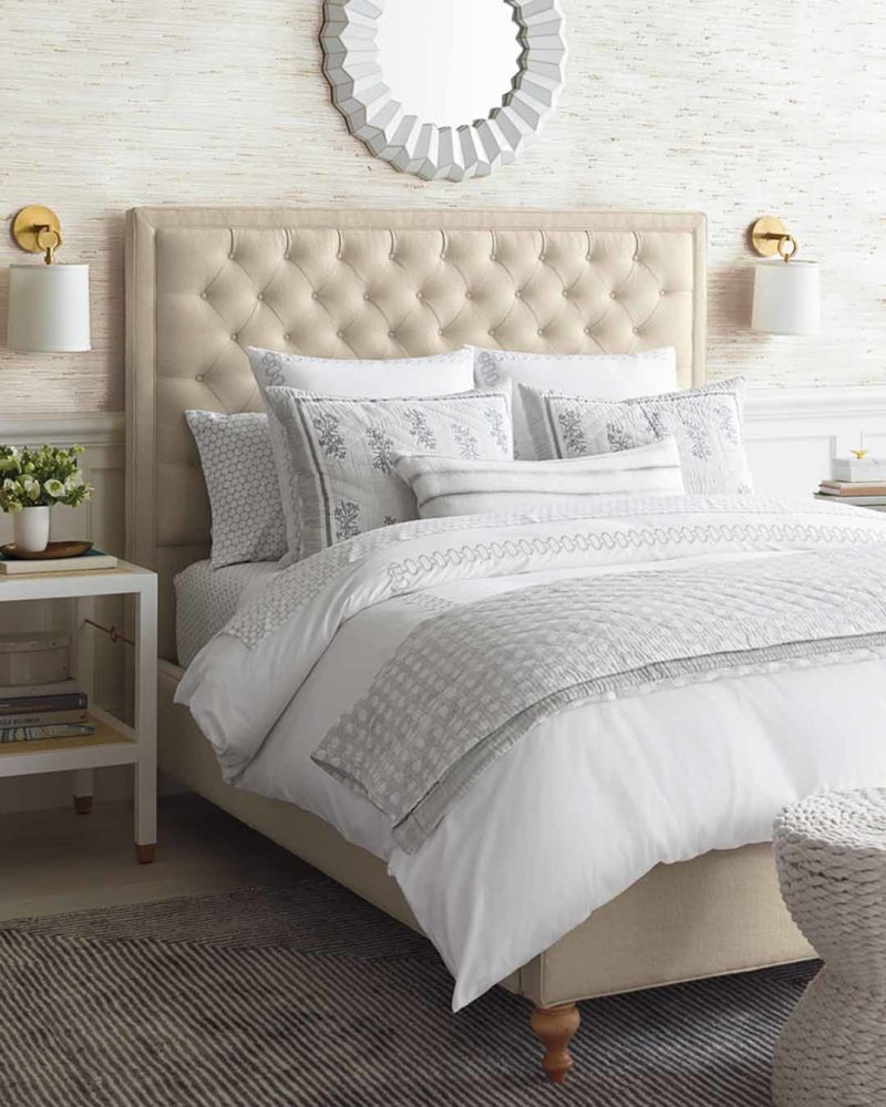 Serena and Lily Fulton Tufted Bed serena and lily friends and family sale
