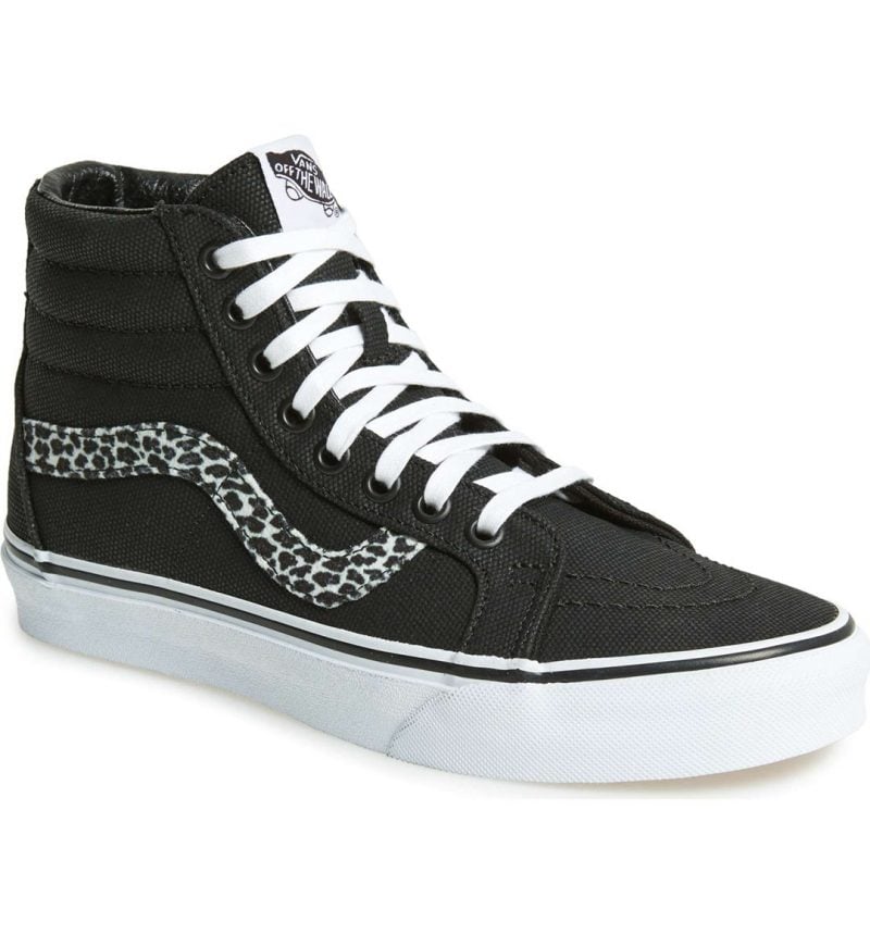 VANS 'Sk8-Hi Reissue' Sneaker Black Leopard Print sneakers fall 2017