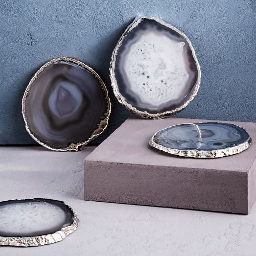West Elm Agate Coasters (Set of 4) west elm warehouse sale