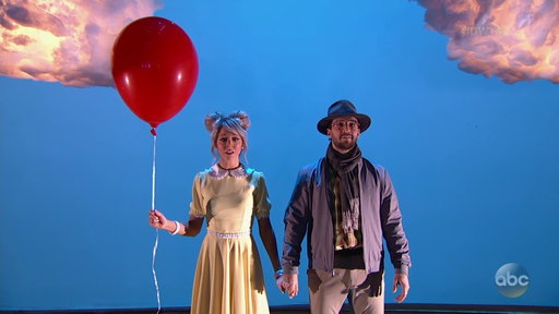  Watch Dancing With The Stars Season 25 Episode 5 Videos: Monday, October 9, 2017. Lindsey Stirling's tribute was one of the most emotional dances of the night. She dedicated it to her father who passed away in 2016. Lindsey's partner Mark Ballas wore her dad's signature hat and scarf as they danced their Viennese Waltz. It was absolutely beautiful! They scored a 26 out of 30. Well done.