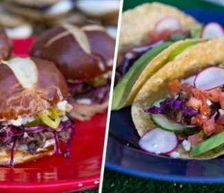 Watch chef Renee Kelly and former NFL pro/Food Network star/chef Eddie Jackson show Hoda Kotb and Carson Daly how to make Sarsaparilla short rib sandwiches and slow cooker barbecue rib tacos on the Friday, October 6, 2017 episode of the Today show.