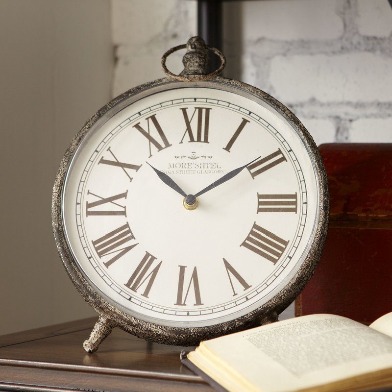 Birch Lane Arcada Table Clock wayfair cyber monday sale