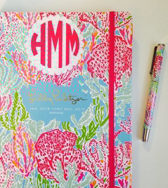 MonogramItDarling Planner Monogram Sticker