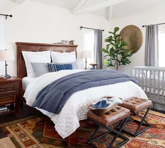 Pottery Barn BOWRY RECLAIMED WOOD BED Eco-Friendly pottery barn cyber monday sale 