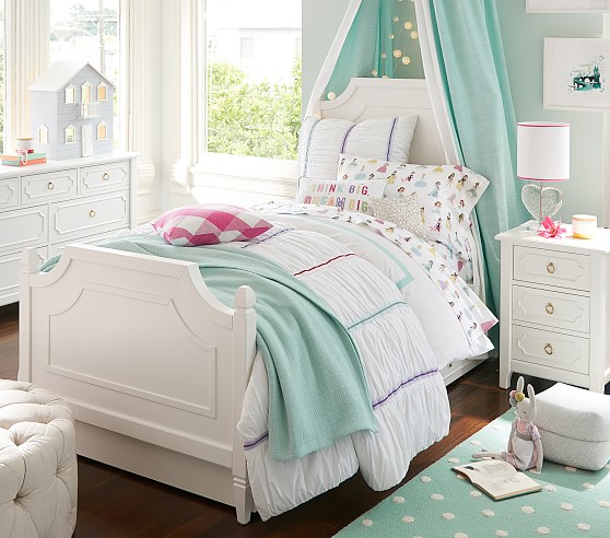 Pottery Barn Kids Ava Regency Bed Simply White pottery barn kids buy more save more sale