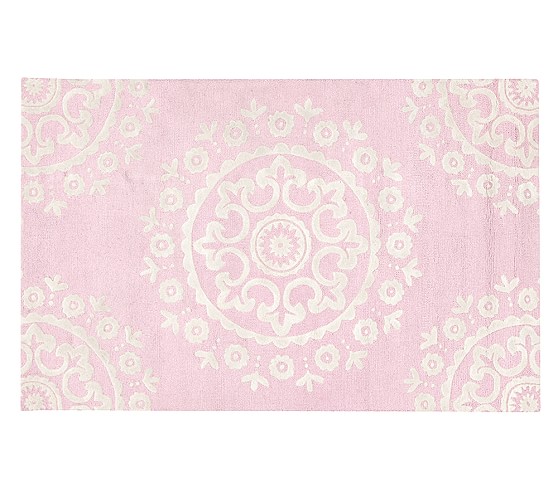 Pottery Barn Kids McKenna Rug Pink pottery barn kids buy more save more sale
