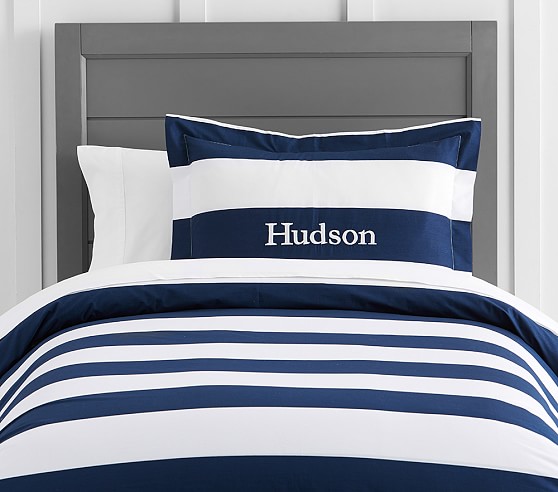 Pottery Barn Kids Rugby Stripe Duvet Cover pottery barn kids buy more save more sale