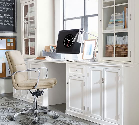 Pottery Barn LOGAN DESK pottery barn cyber monday sale premier day antique white hewn oak