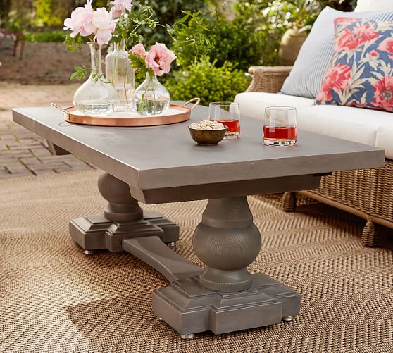 Pottery Barn SCARLETT COFFEE TABLE pottery barn premier sale