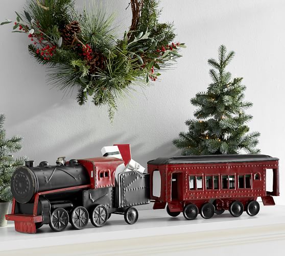 Pottery Barn VINTAGE TRAIN OBJECT pottery barn cyber monday sale premier day