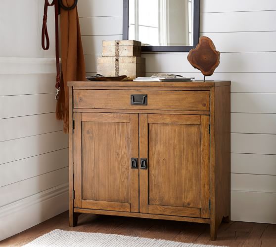 Pottery Barn WADE SMART ENTRY CONSOLE, WEATHERED PINE pottery barn thanksgiving sale