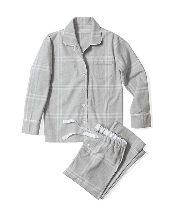 Serena and Lily Alpine Flannel Pajamas Grey serena and lily the cozy sale