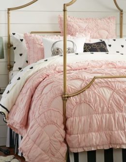 The Emily & Meritt Parisian Petticoat Quilt + Sham emily and meritt for pbteen sale
