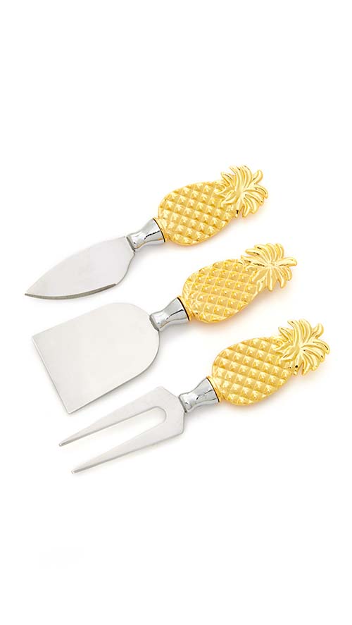 Two's Company Pineapple Cheese Knives Set of 3 shopbop buy more save more sale