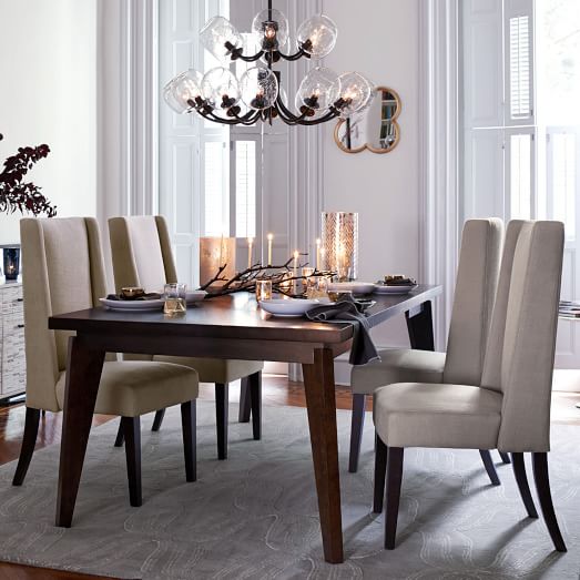 West Elm Angled-Leg Expandable Table west elm black friday buy more save more sale