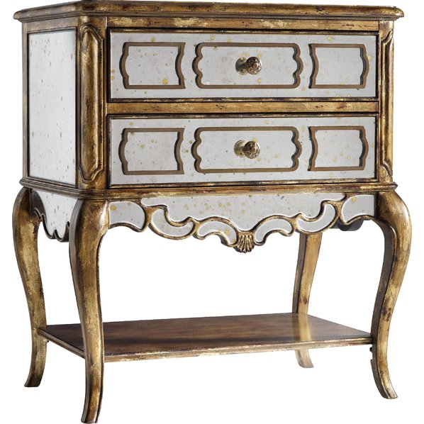 joss and main hooker furniture arden mirrored nightstand pre-black friday sale
