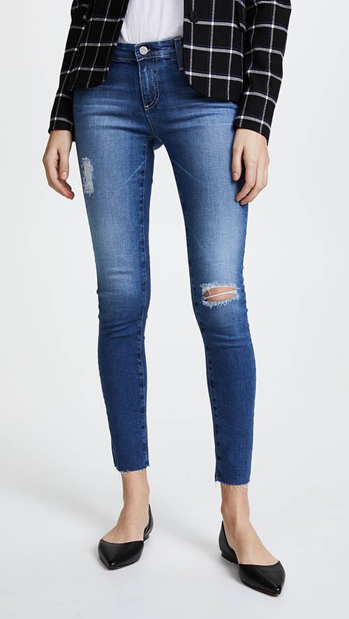 AG Raw Hem Legging Ankle Jeans 18 Year Destroy 2017 shopbop after christmas sale