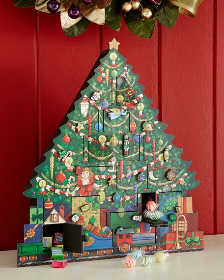 Christmas Tree Advent Calendar Horchow friends and family holiday sale