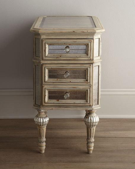 Dresden Mirrored Side Table Horchow friends and family sale holidays 2017