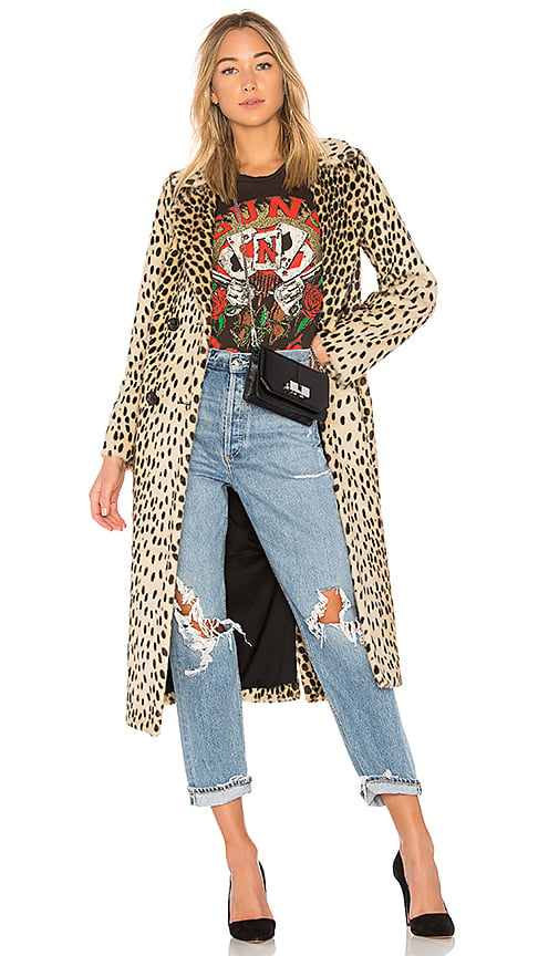 House of Harlow 1960 X REVOLVE PERRY FAUX FUR COAT Leopard Print coats holidays winter
