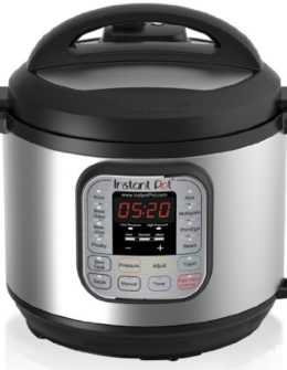 Instant Pot DUO60 6 Qt 7-in-1 Multi-Use Programmable Pressure Cooker, Slow Cooker, Rice Cooker, Steamer, Sauté, Yogurt Maker and Warmer (Packaging May Vary) holiday gifts moms kitchen gadgets