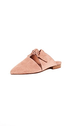 Jeffrey Campbell Women's Charlin Point Toe Mules Blush Pink bow mules 