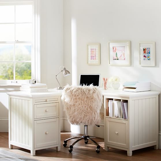 PBteen Beadboard Corner Smart Divider Desk pottery barn teen holiday sale of the season