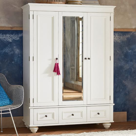 PBteen Chelsea Armoire White pbteen sale of the season