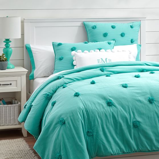 PBteen Crinkle Puff Quilt + Sham pottery barn teen sale of the season
